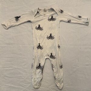 Kate Quinn 6-9 Month Octopus Bamboo Footie
